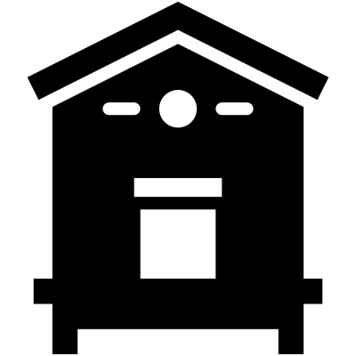 Logotipo de granja color negro sin fondo